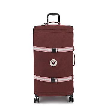 Walizki Kipling Spontaneous Large Rolling Czerwone | PL 1470PJ